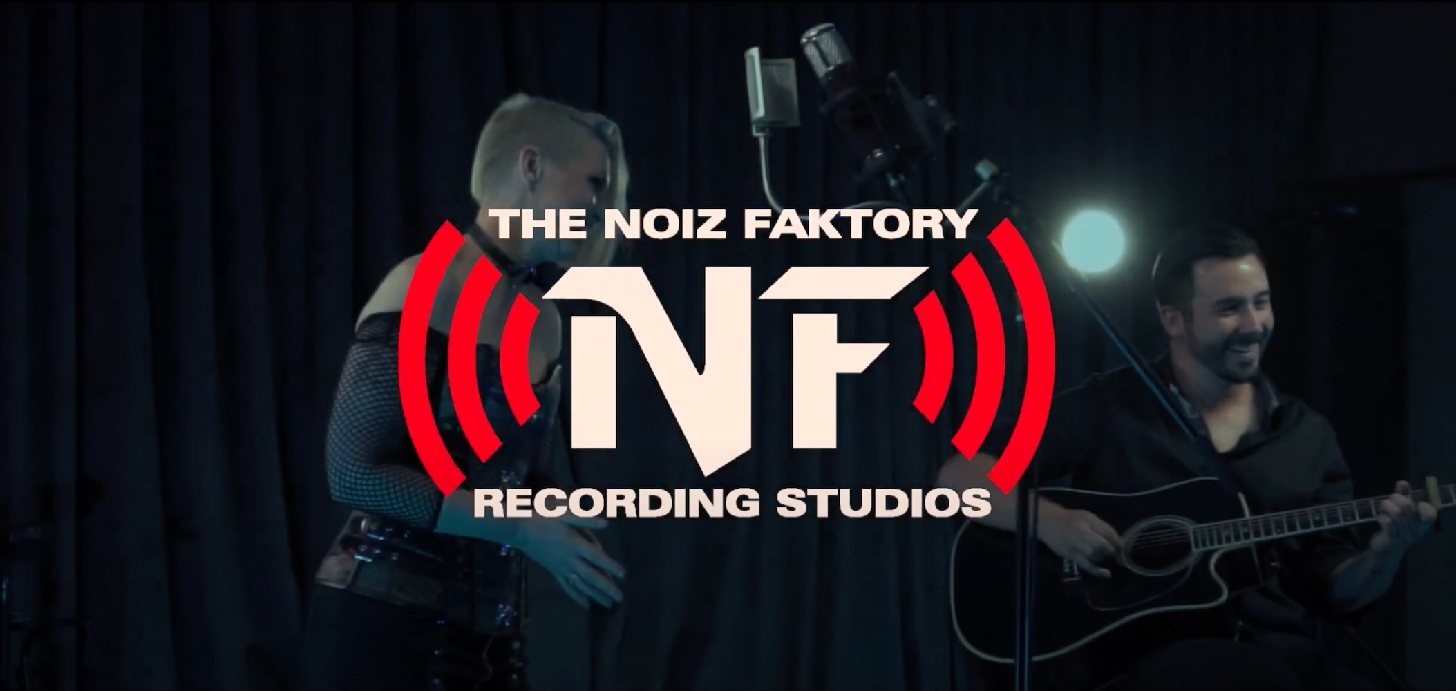 VIDEO - Alex Winters Performs "Black Roses" at Noiz Faktory Recording Studios